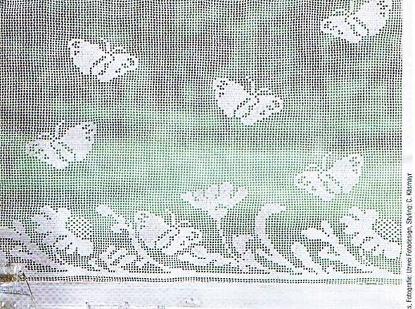 curtain filet butterflies flowers (1)