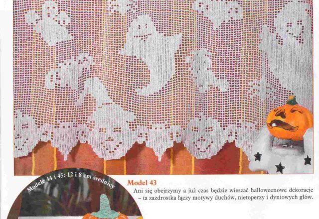 curtain filet ghosts halloween pumpkins (1)