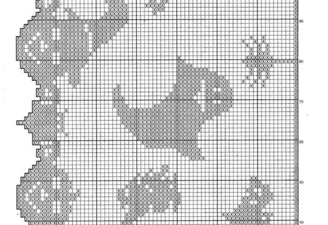 curtain filet ghosts halloween pumpkins (2)