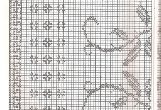 curtain filet roses (2)