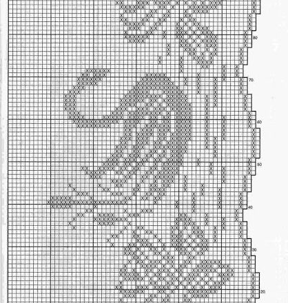 curtain valance swan lotus