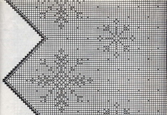 curtains filet with snowflakes Christmas (2)