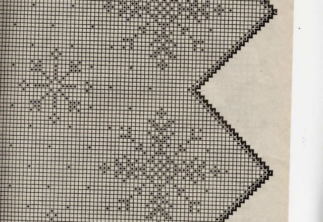 curtains filet with snowflakes Christmas (4)