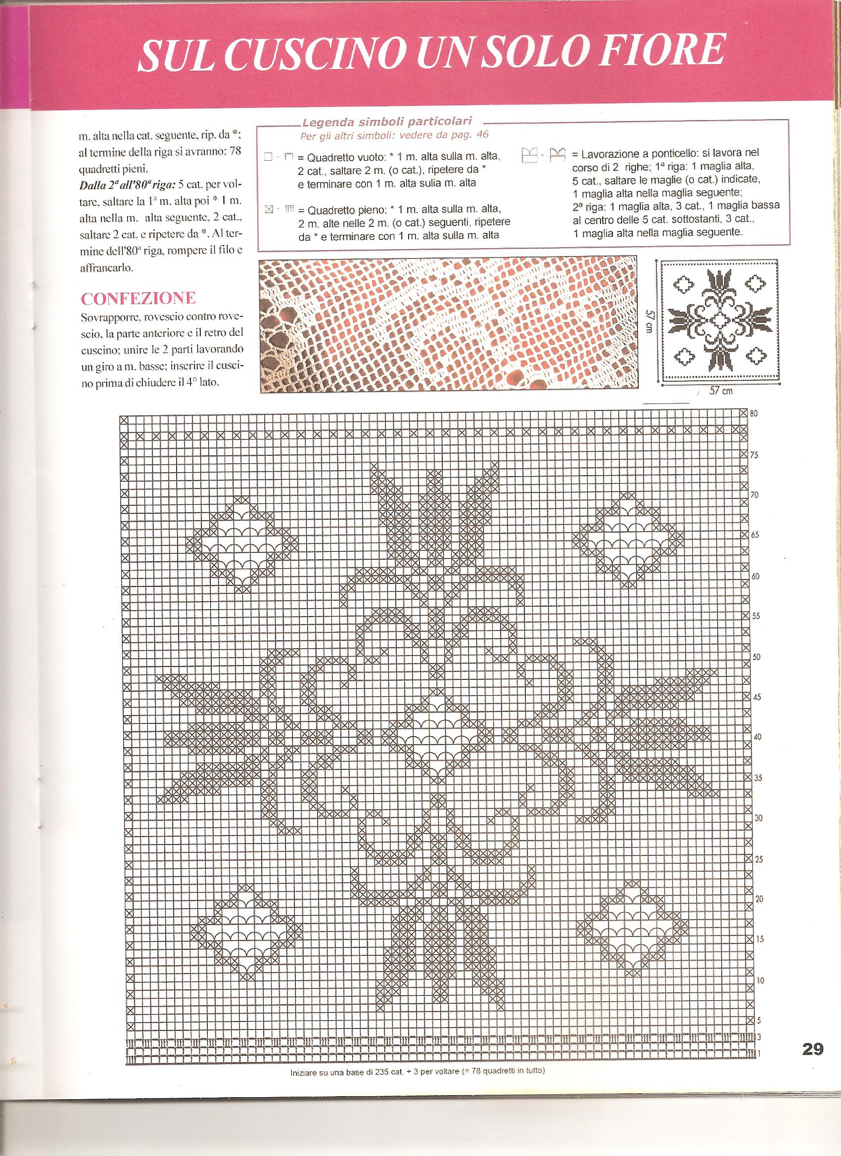 cushion filet a single flower (2)