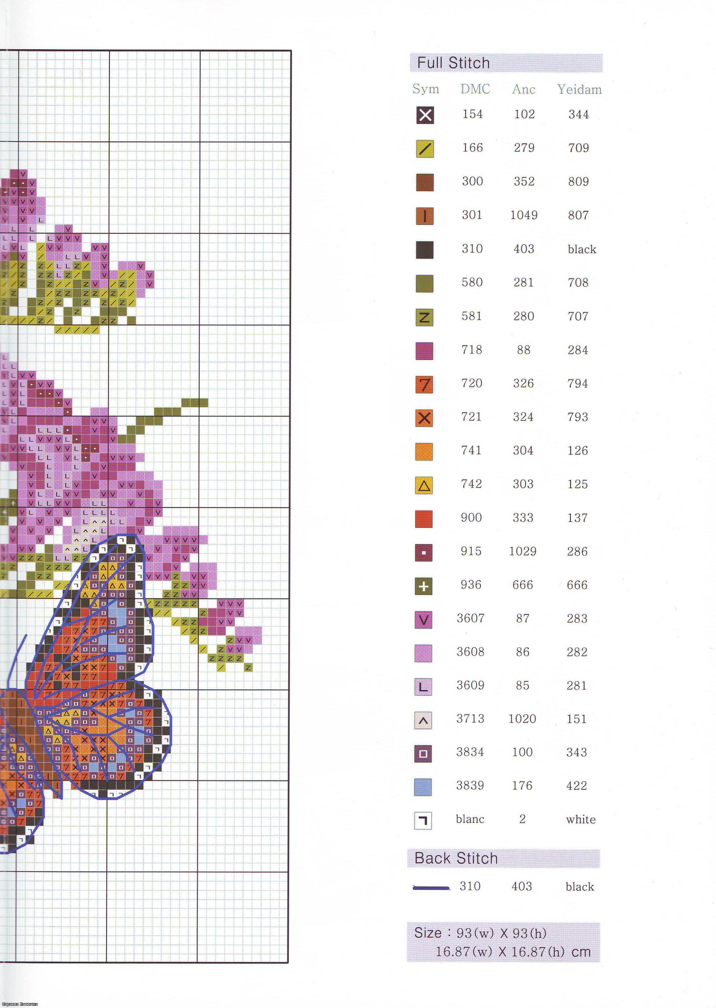 cushion freesias and butterflies (4)