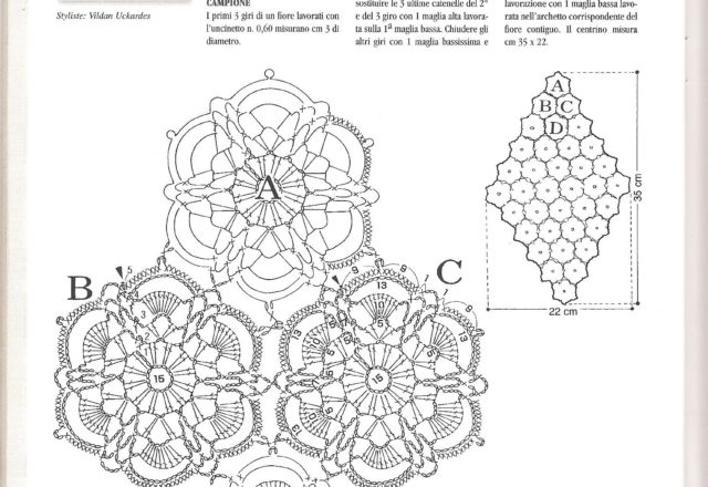 diamond-shaped doily flowers (2)