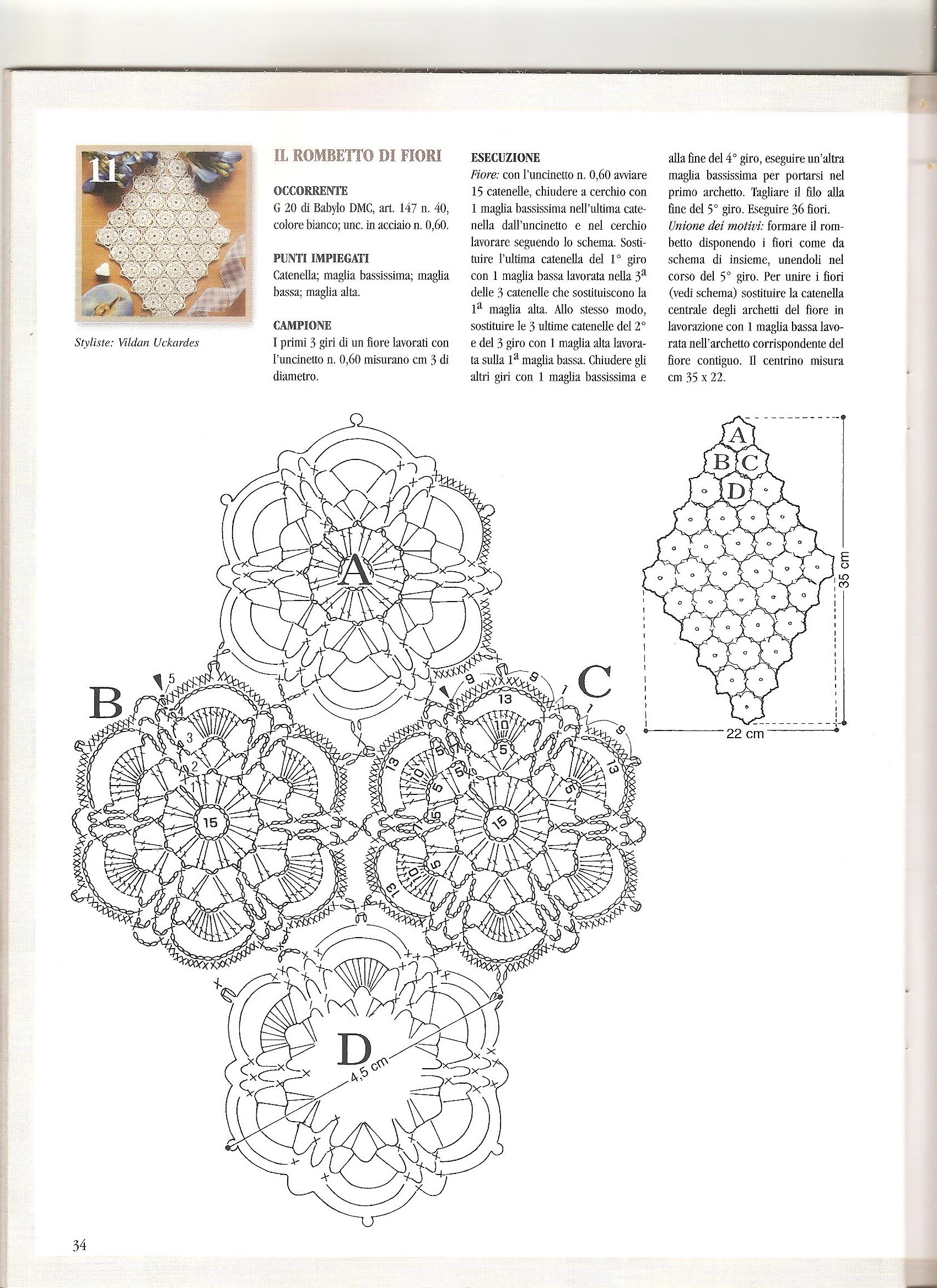 diamond-shaped doily flowers (2)