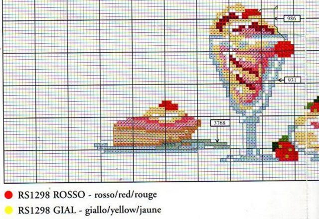 dishtowels cake with strawberries and ice cream (1)