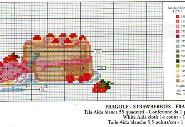 dishtowels cake with strawberries and ice cream (2)