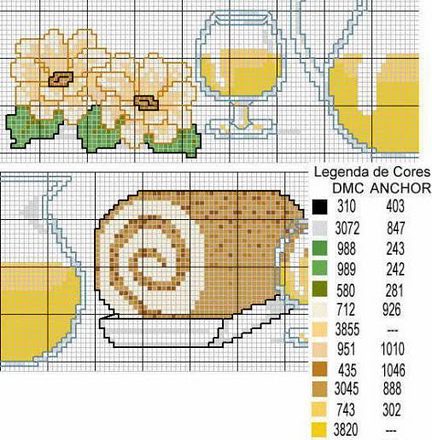 dishtowels pitcher with scalloped