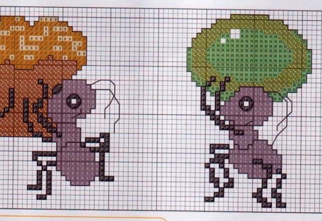 dishtowels with little ants (2)