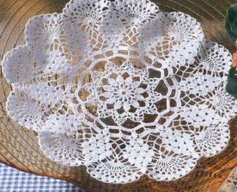 doily crochet round small fans (1)