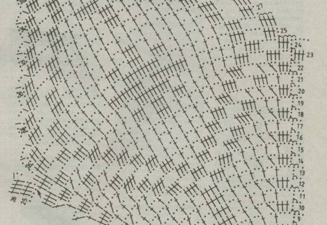 doily red star christmas gold (2)