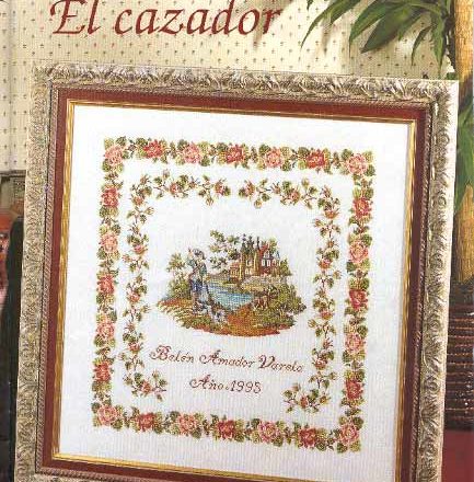 el cazador picture cross stitch (1)