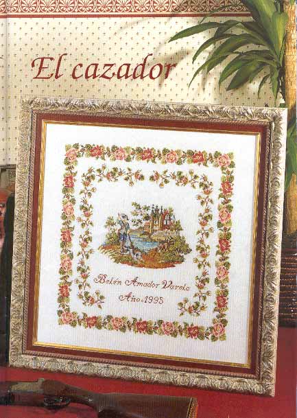 el cazador picture cross stitch (1)