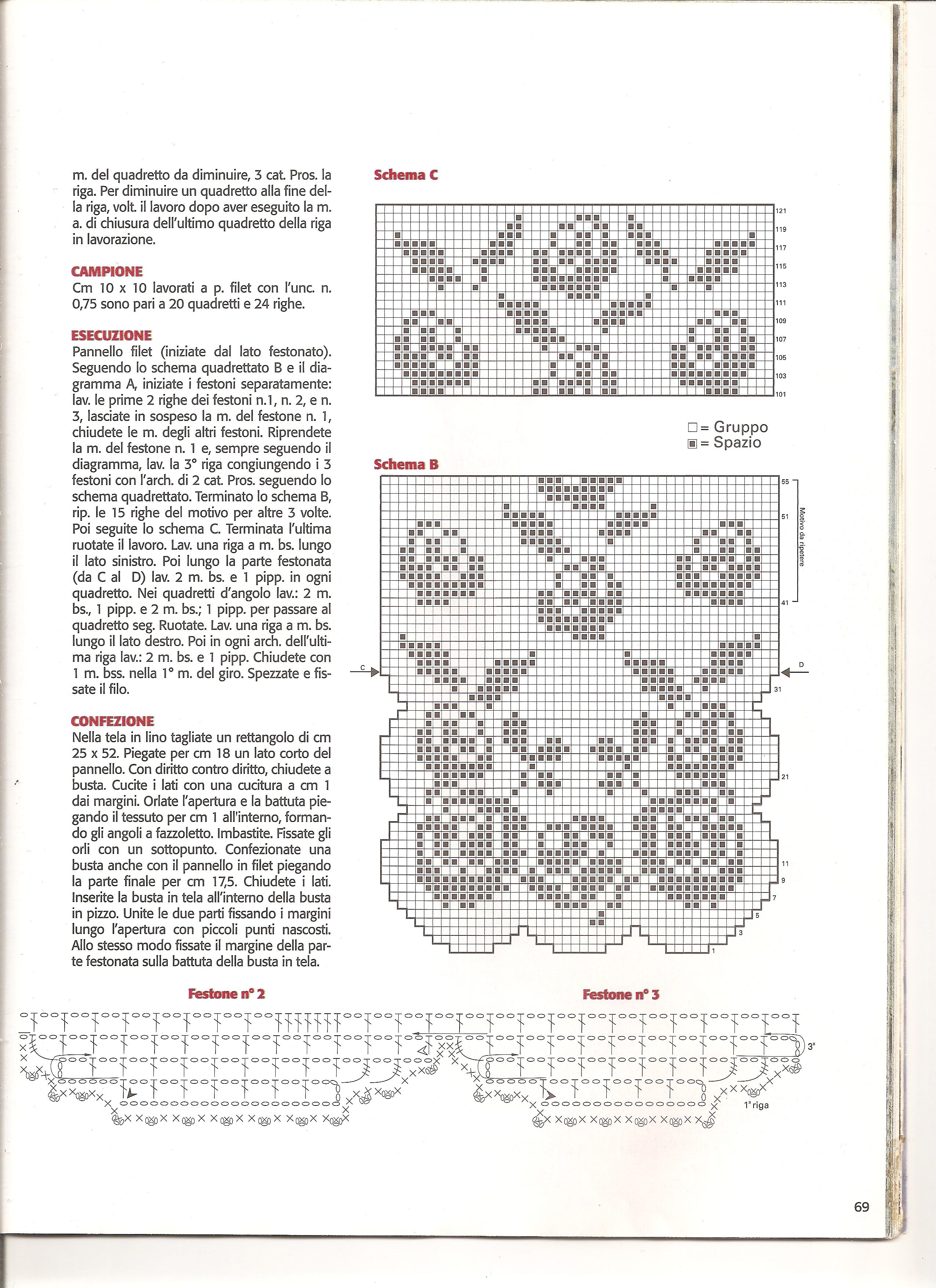envelopes crochet napkin rings (6)
