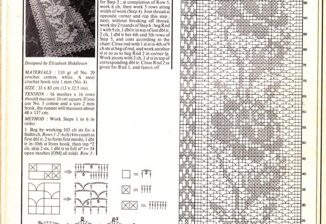 filet table runner rosette repeatable (2)