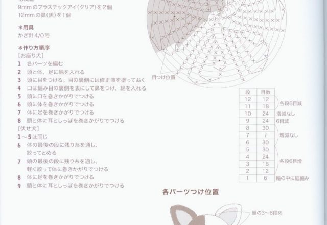 french bulldog dog amigurumi pattern 1 (2)