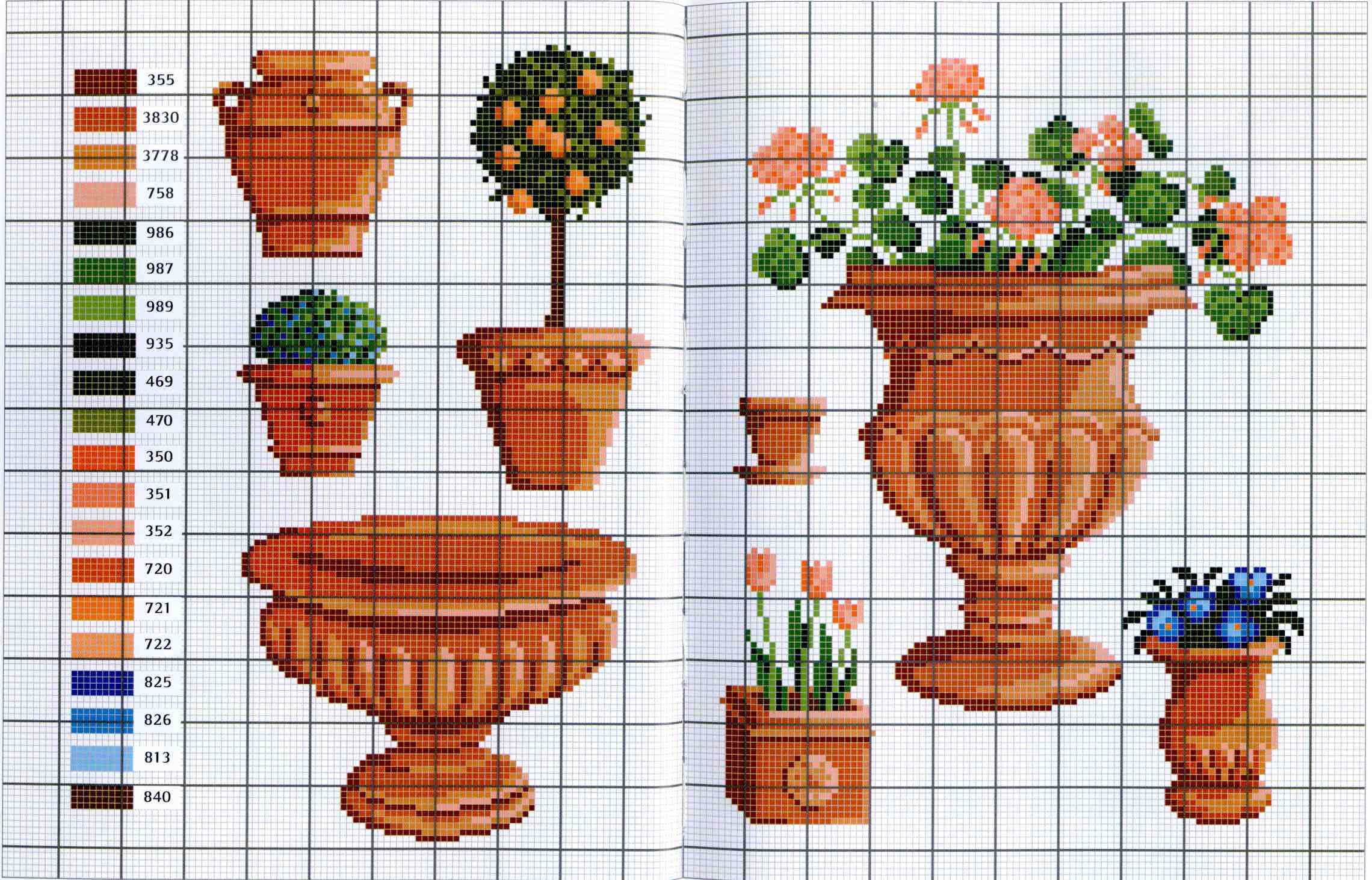 garden flower pots