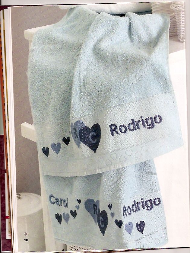 hearts and towels cross stitch alphabet for names (2)