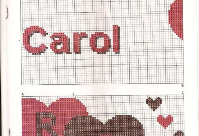 hearts and towels cross stitch alphabet for names (3)
