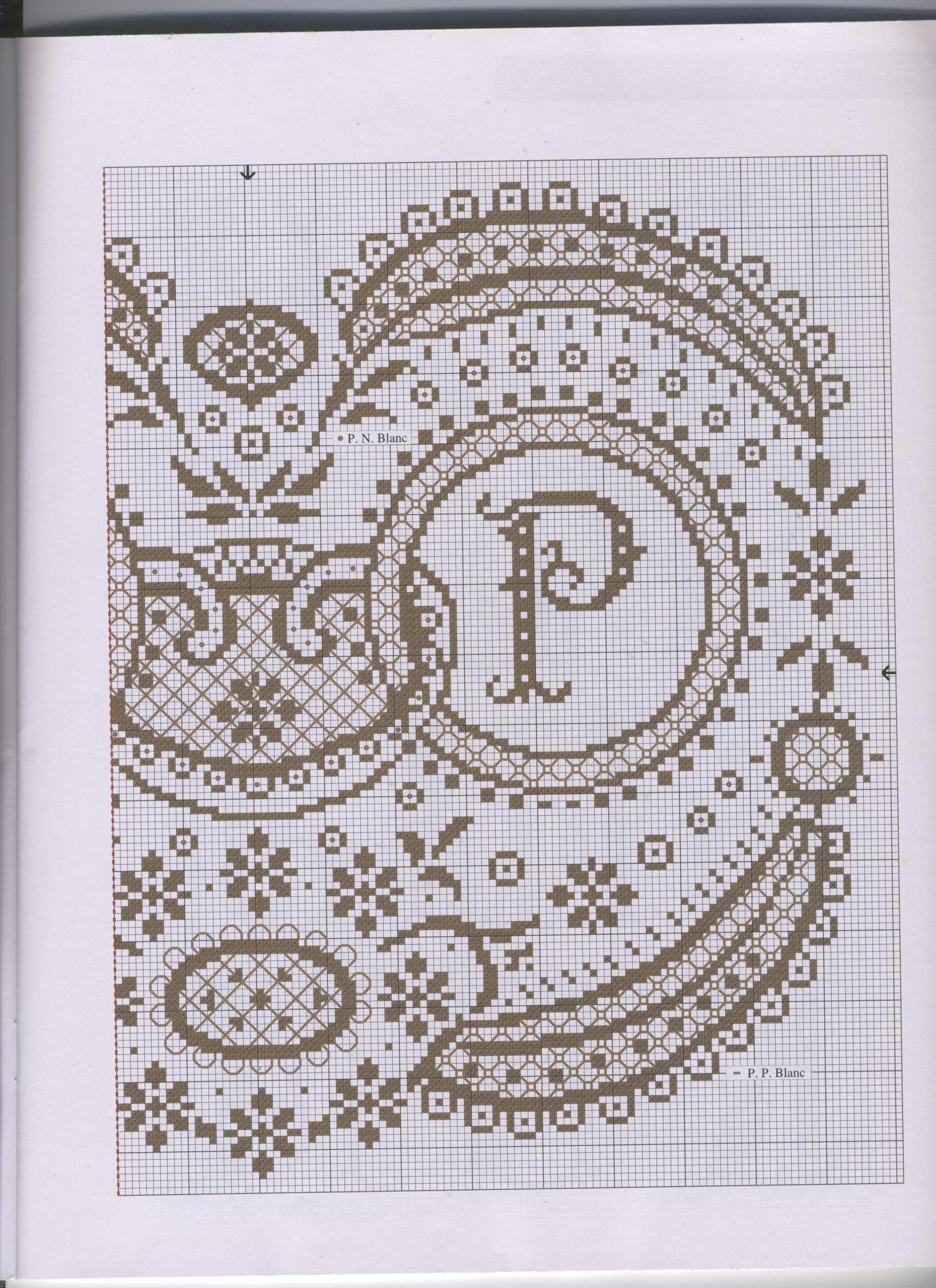 initial letters fine cushion lace (3)