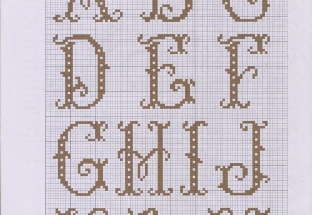 initial letters fine cushion lace (4)