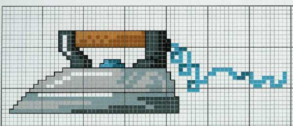 iron cross stich pattern