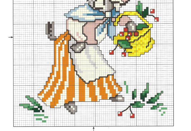 little picture kitchen with mother goat