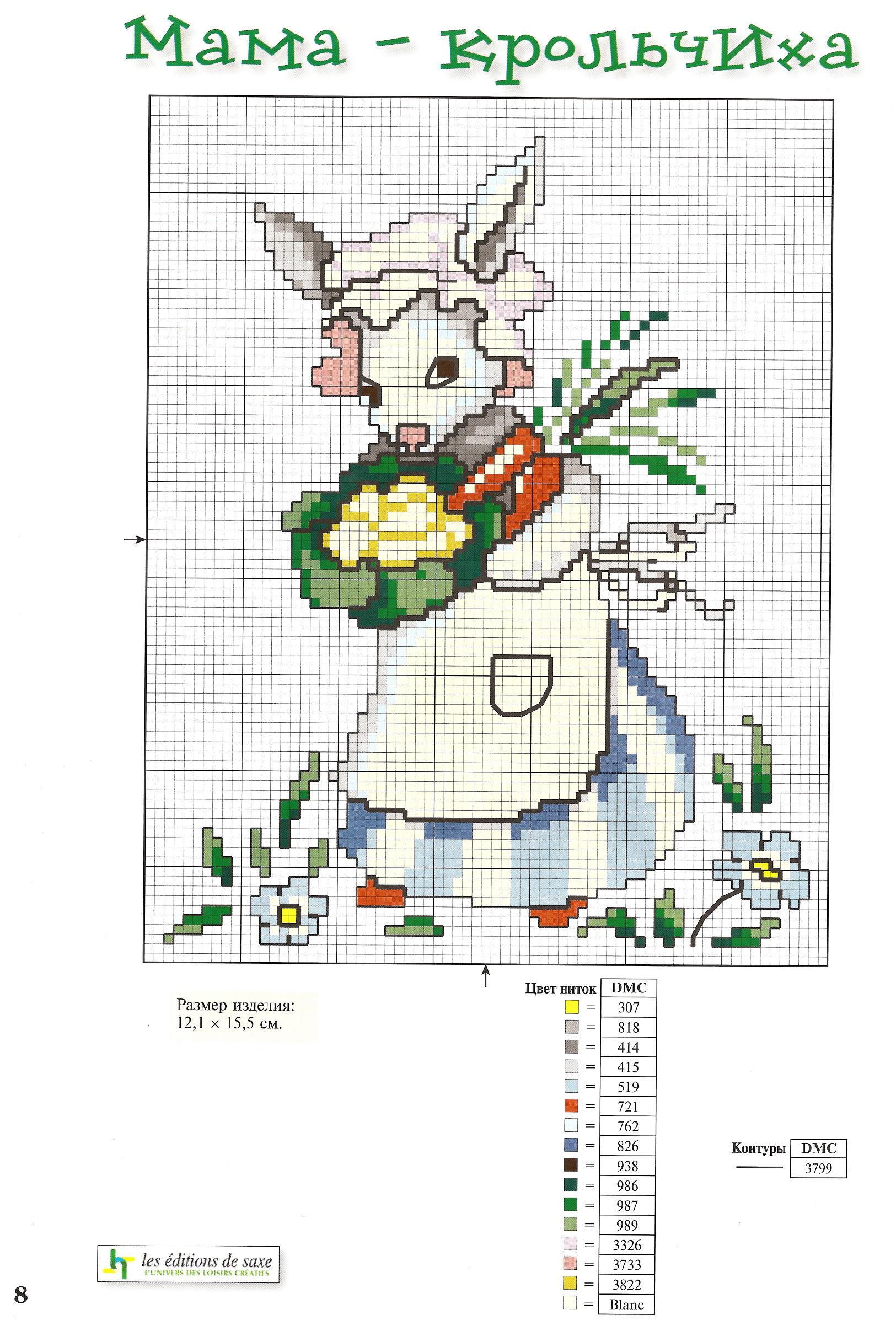 little picture kitchen with rabbit mother