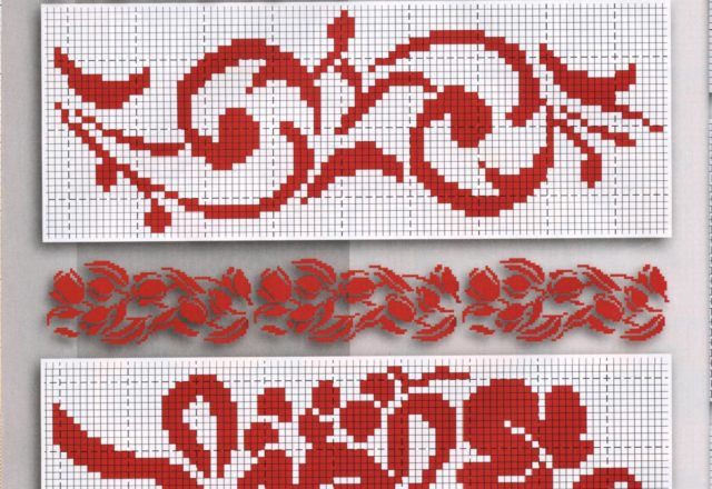 monochrome cross stich border (1)
