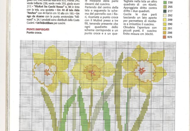 narcissus cushion (2)