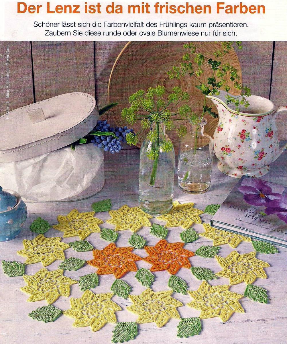 oval or round doily flowers and leaves (1)