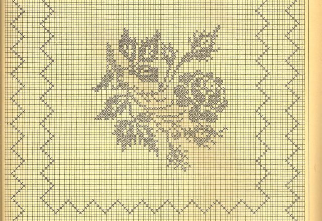 panel curtain filet flowers (3)