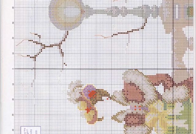 pattern christmas victorian woman (2)