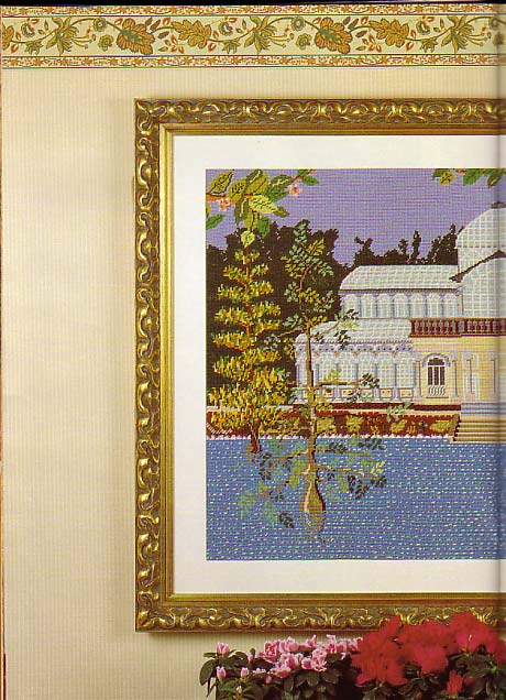 picture of The Crystal Palace of Madrid cross stitch pattern (1)