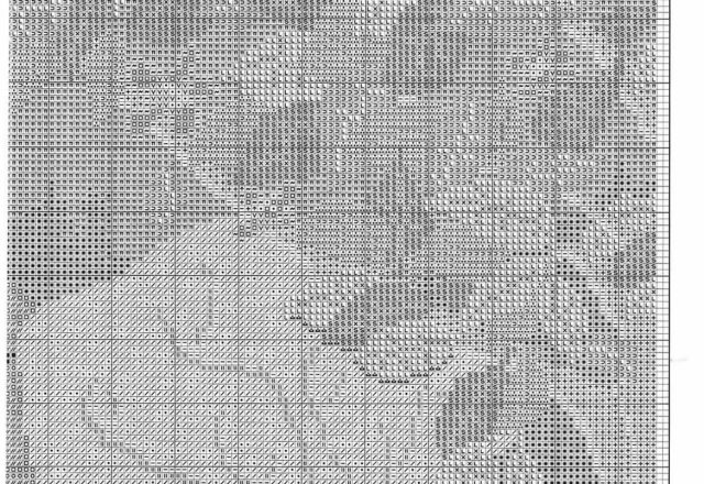 picture of The Crystal Palace of Madrid cross stitch pattern (6)