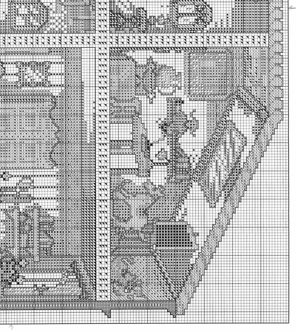 picture with cross stitch house for dolls (4)