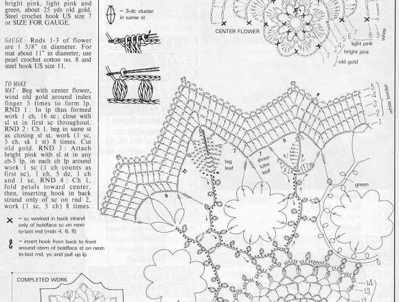 pink crocheted doily hearts (2)