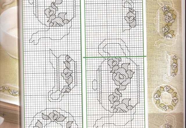 placemat cups teapots and roses (3)