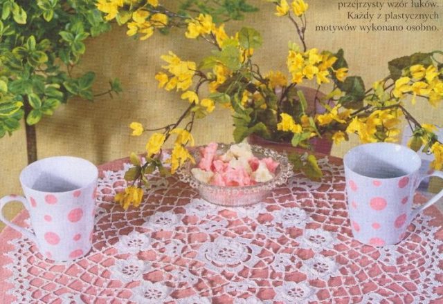 placemat round rosettes of Ireland (1)