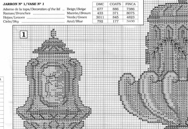 porcelain cross stitch picture (2)