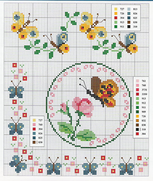 porthole butterfly flowers