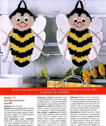 potholders bees ladybugs (1)