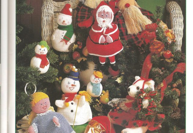 puppets and marionettes Christmas crochet (1)