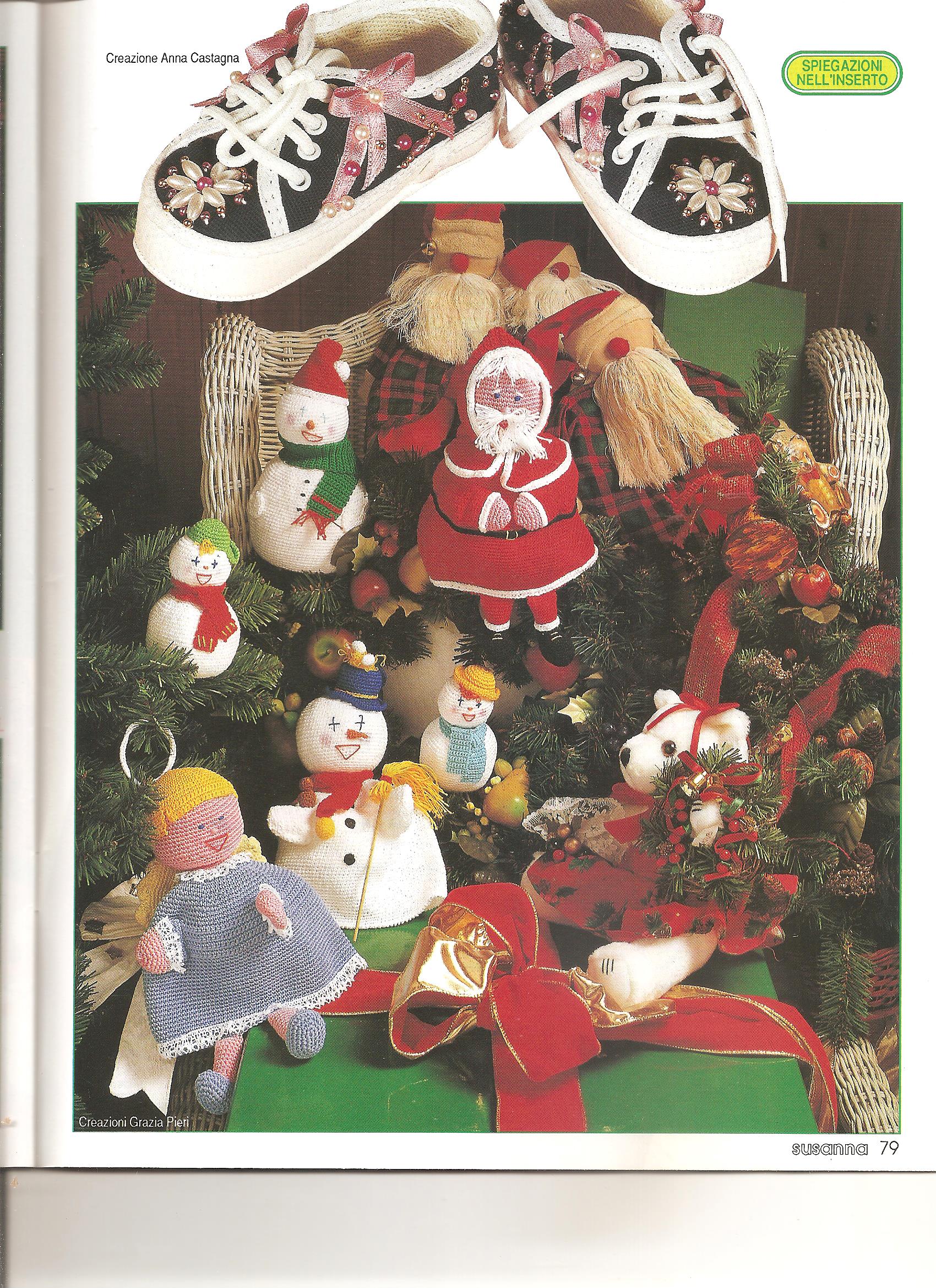 puppets and marionettes Christmas crochet (1)