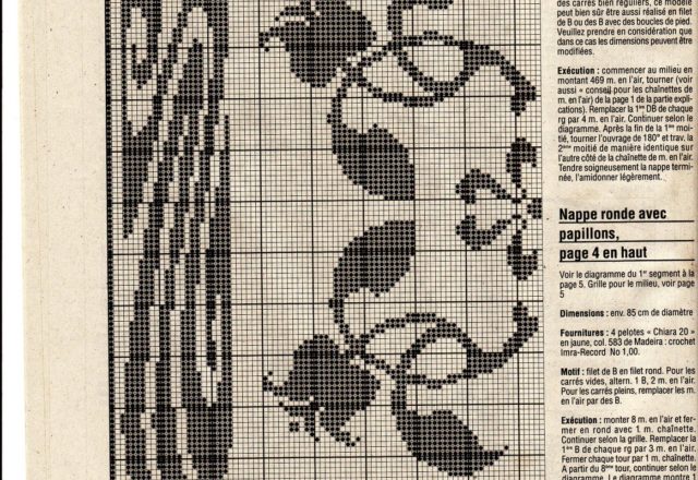 rectangular doily filet tulips and waves (2)
