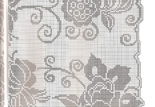 rectangular doily flowers filet (2)