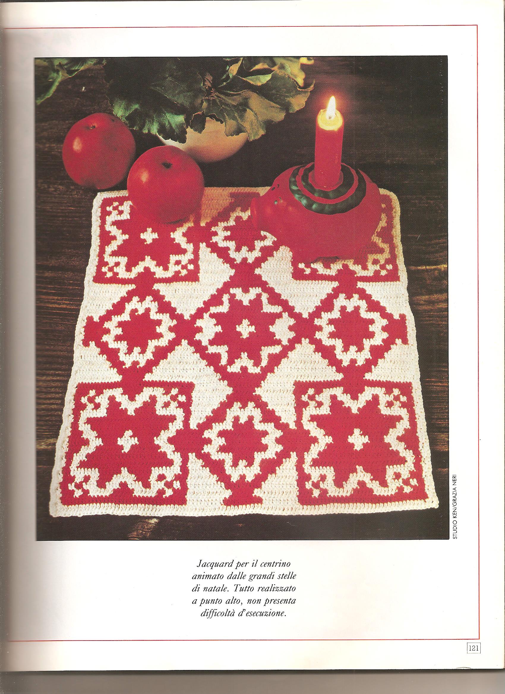 rectangular jacquard crochet doily (1)