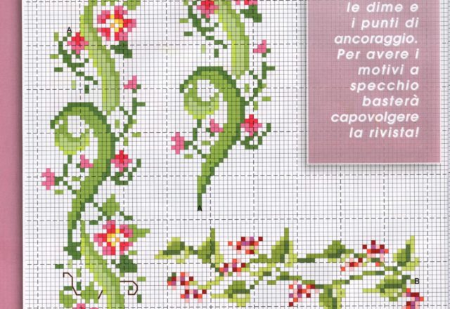 ribbons and flowers borders